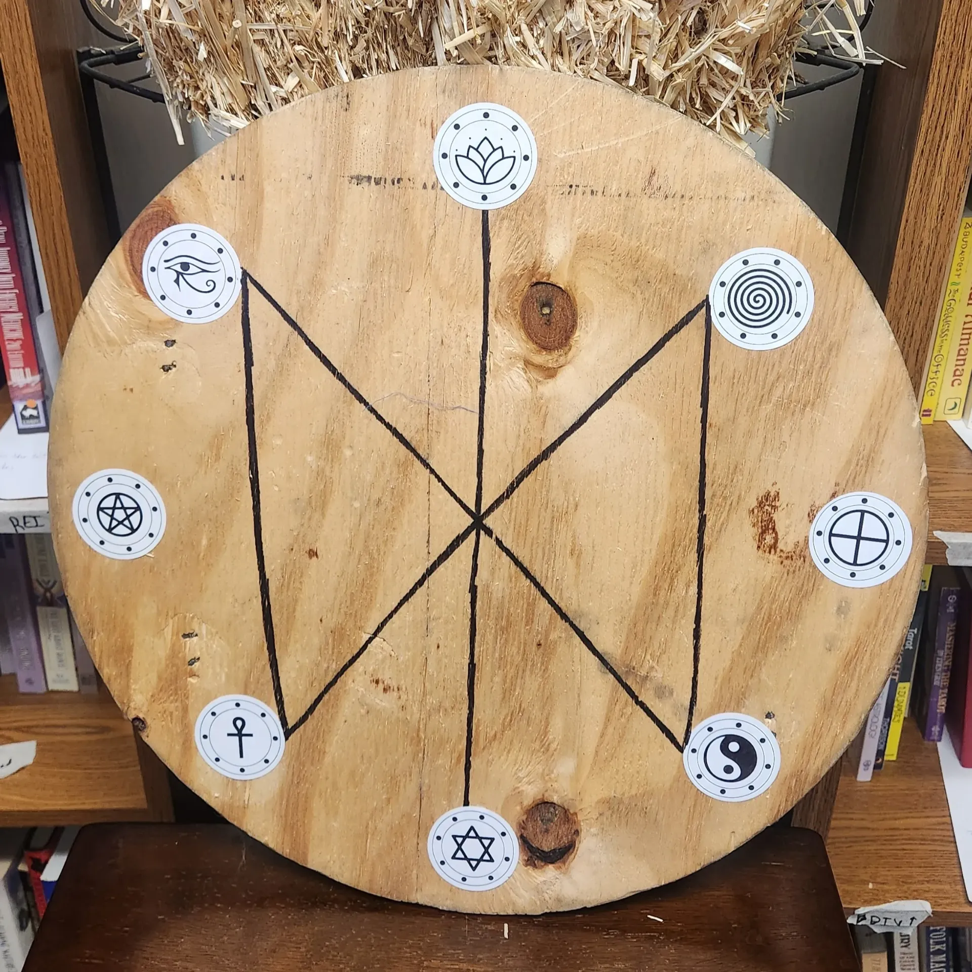 Wooden Shield Wall Shield