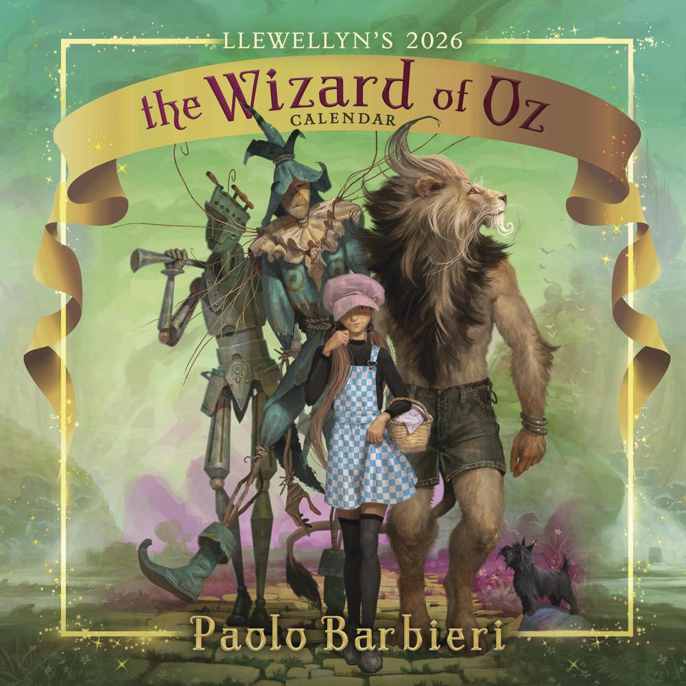 [9780738778051] Llewellyn's 2026 Wizard of Oz Calendar