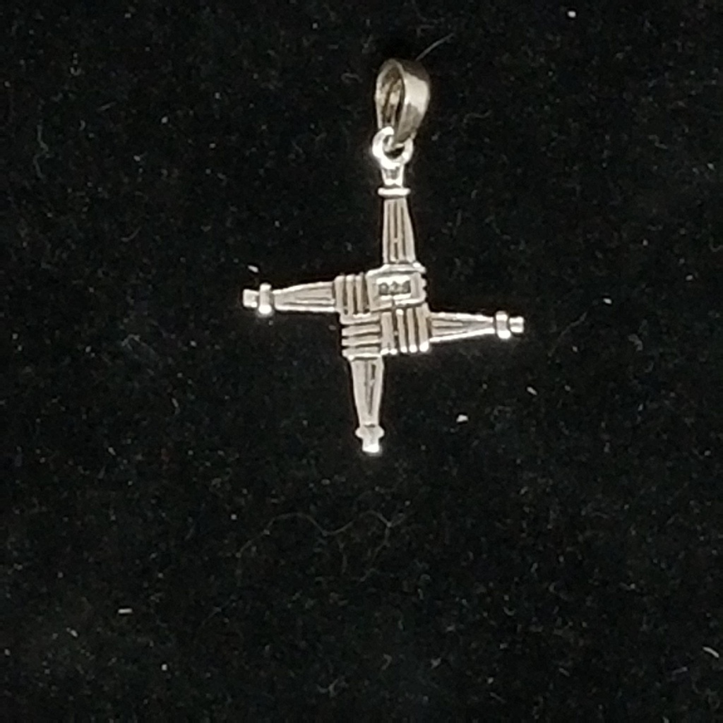 Brigid's Cross Pendant 2 (silver, small)
