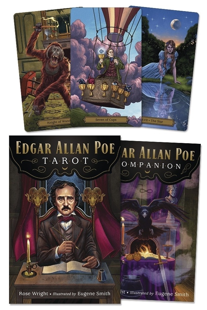 [1303760339] Edgar Allan Poe Tarot by Rose Wright