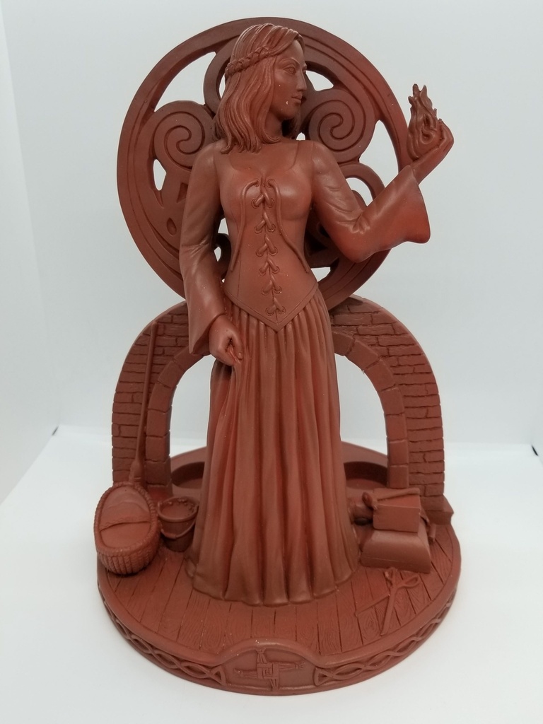 [5713031222] Brigit Candle Statue