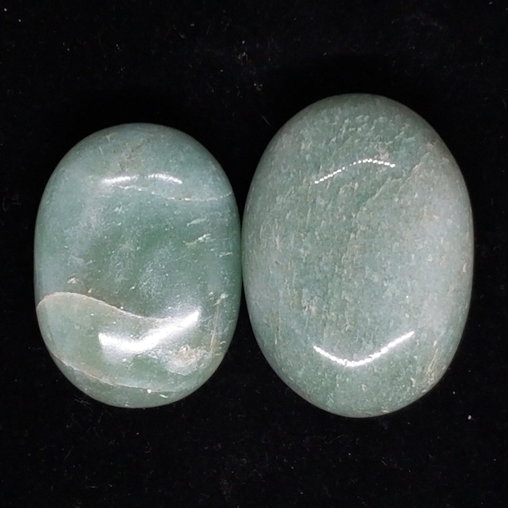 [3209072502] Green Aventurine Soapshape Stones