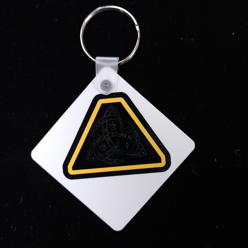 [10561] Blessed Be Keychain